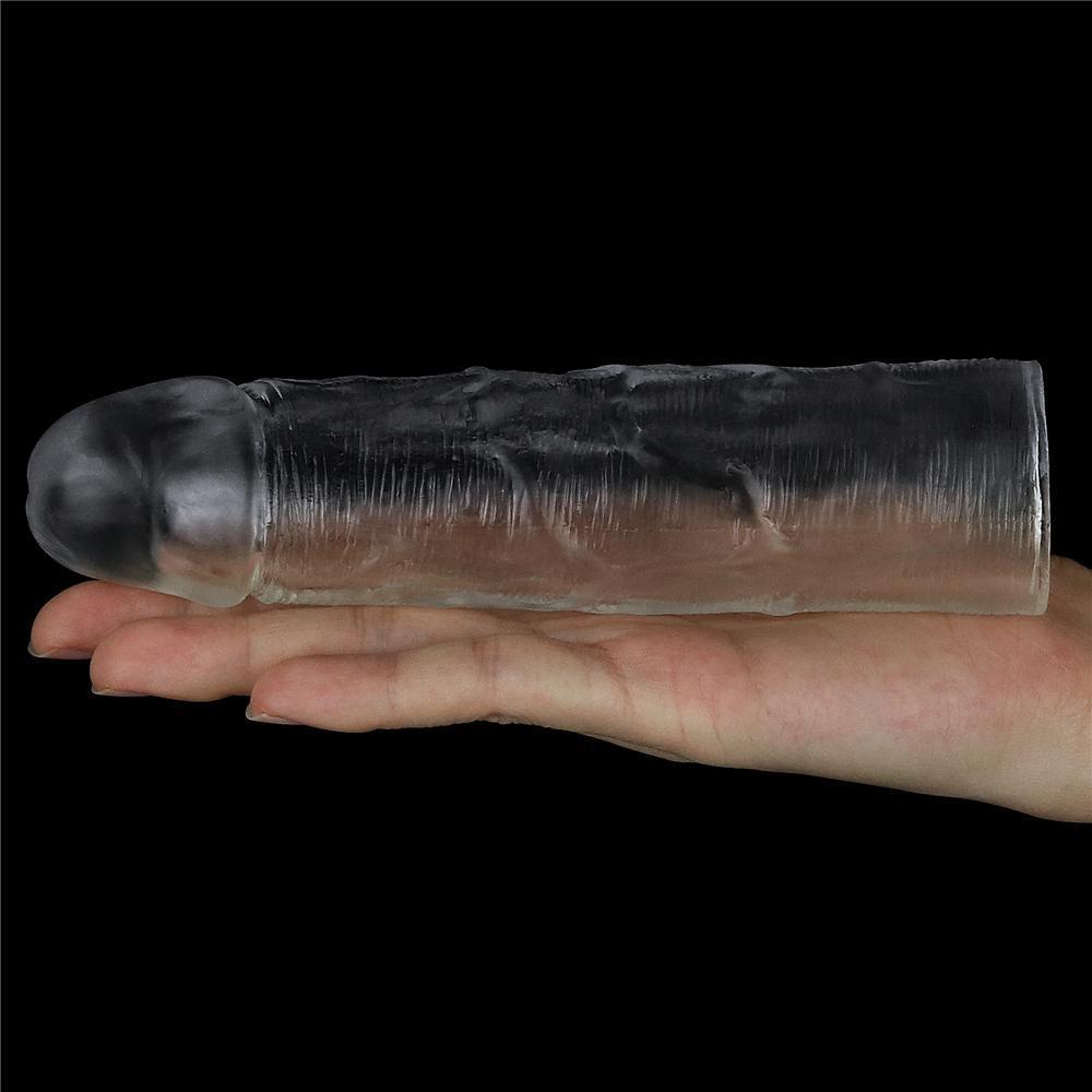 2.5 CM Uzatmalı Şeffaf Penis Kılıfı - Flawless Clear Penis Sleeve