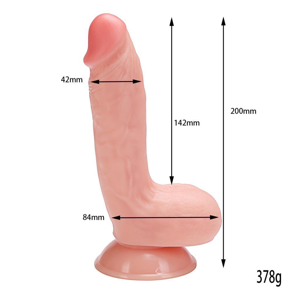 ANTONY Dildo Gerçekçi Et Dokusunda Realistik Penis 20 CM