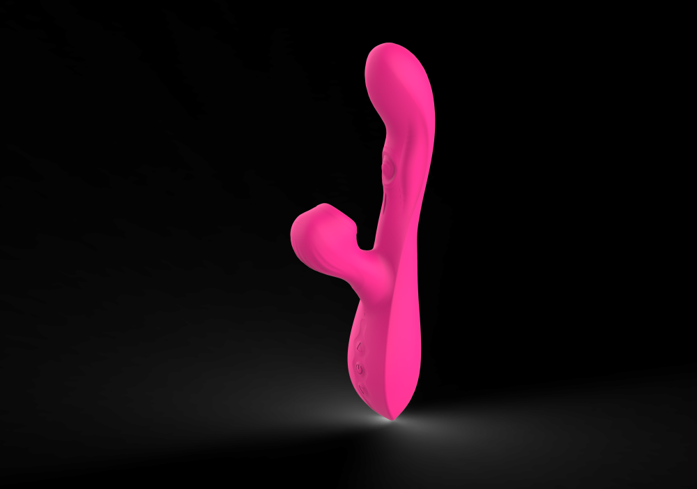 EDAN G-Spot Uyarıcı A-Spot Flapping ve Klitoris Emiş Güçlü 3 in 1 Vibratör