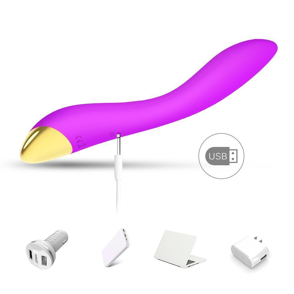 PRIME TOYS Flamingo Şarjlı Esnek G Spot Uyarıcı Çok Açılı Vibratör - Mor