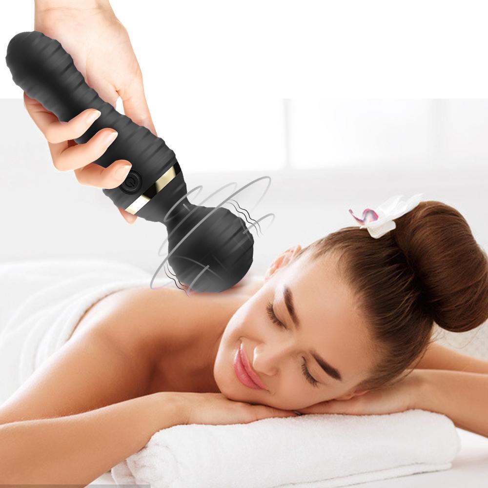 PRIME TOYS Freexa 360° Dönebilen Esnek Kafalı Magic Wand Massager Orgazm Masaj Vibratör