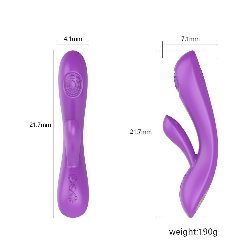 ICTUS G-Spot Tapping ve Klitoris Uyarıcı 2 in 1 Rabbit Vibratör