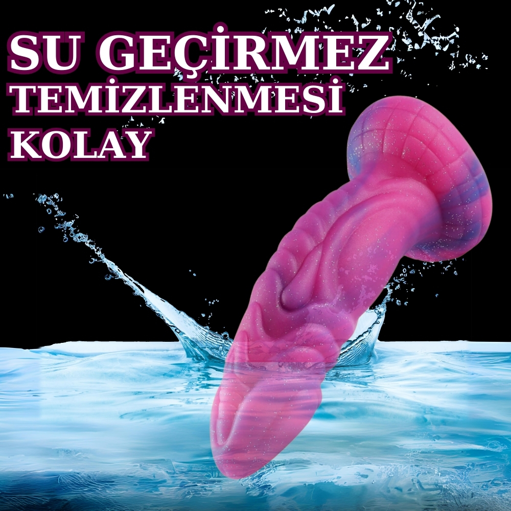 MYST COLOR Dildo Dragon Monster Starry Yumuşak Kalın Realistik Yapay Penis