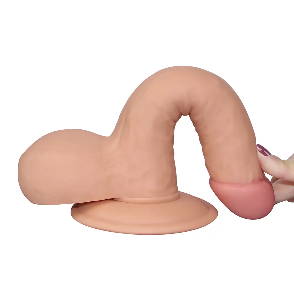 19 CM Geliştirilmiş Doku Ultra Yumuşak Realistik Penis - The Ultra Soft Dude