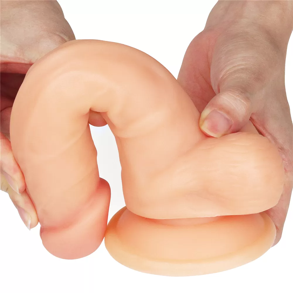 20 CM Geliştirilmiş Gerçekçi Doku Realistik Penis - The Ultra Soft Dude