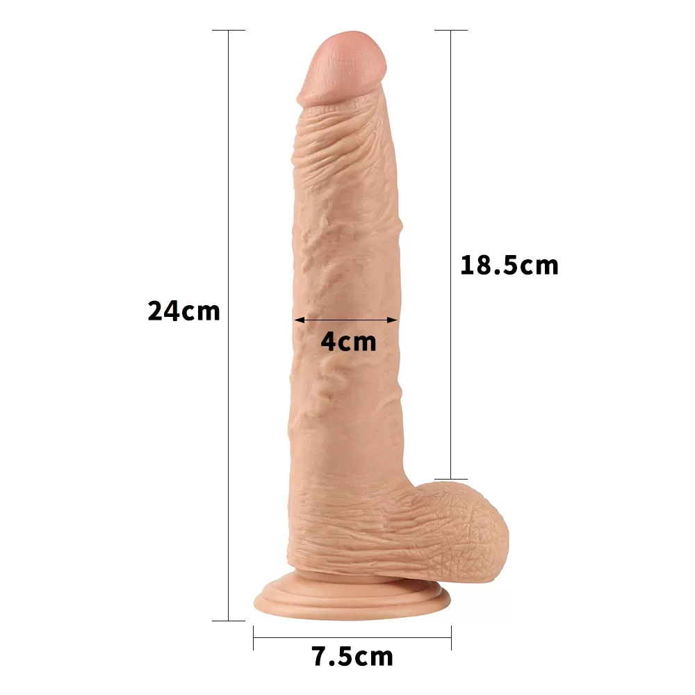 24 CM Realistik Penis - Real Extreme