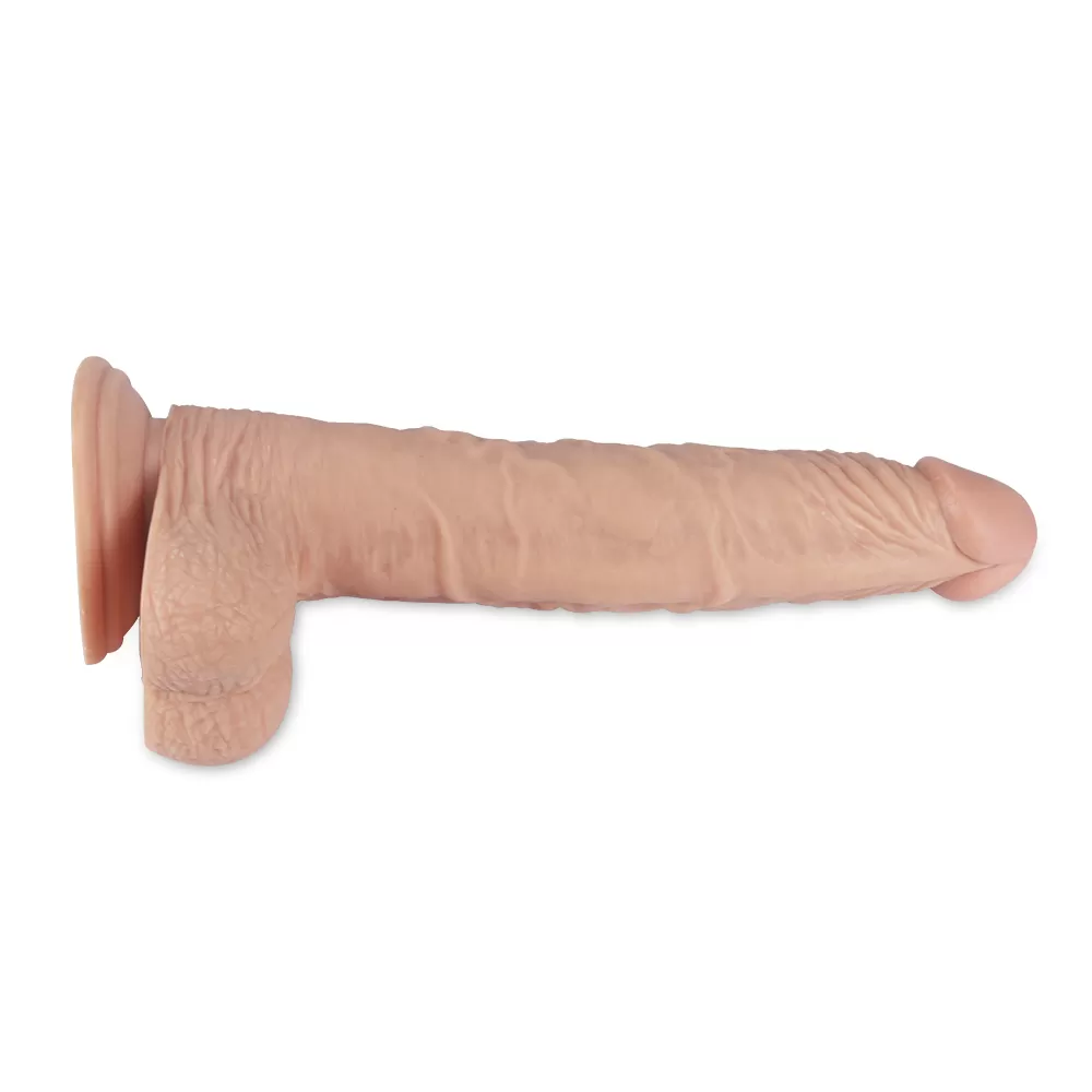 24 CM Titreşimli Realistik Penis - Real Extreme