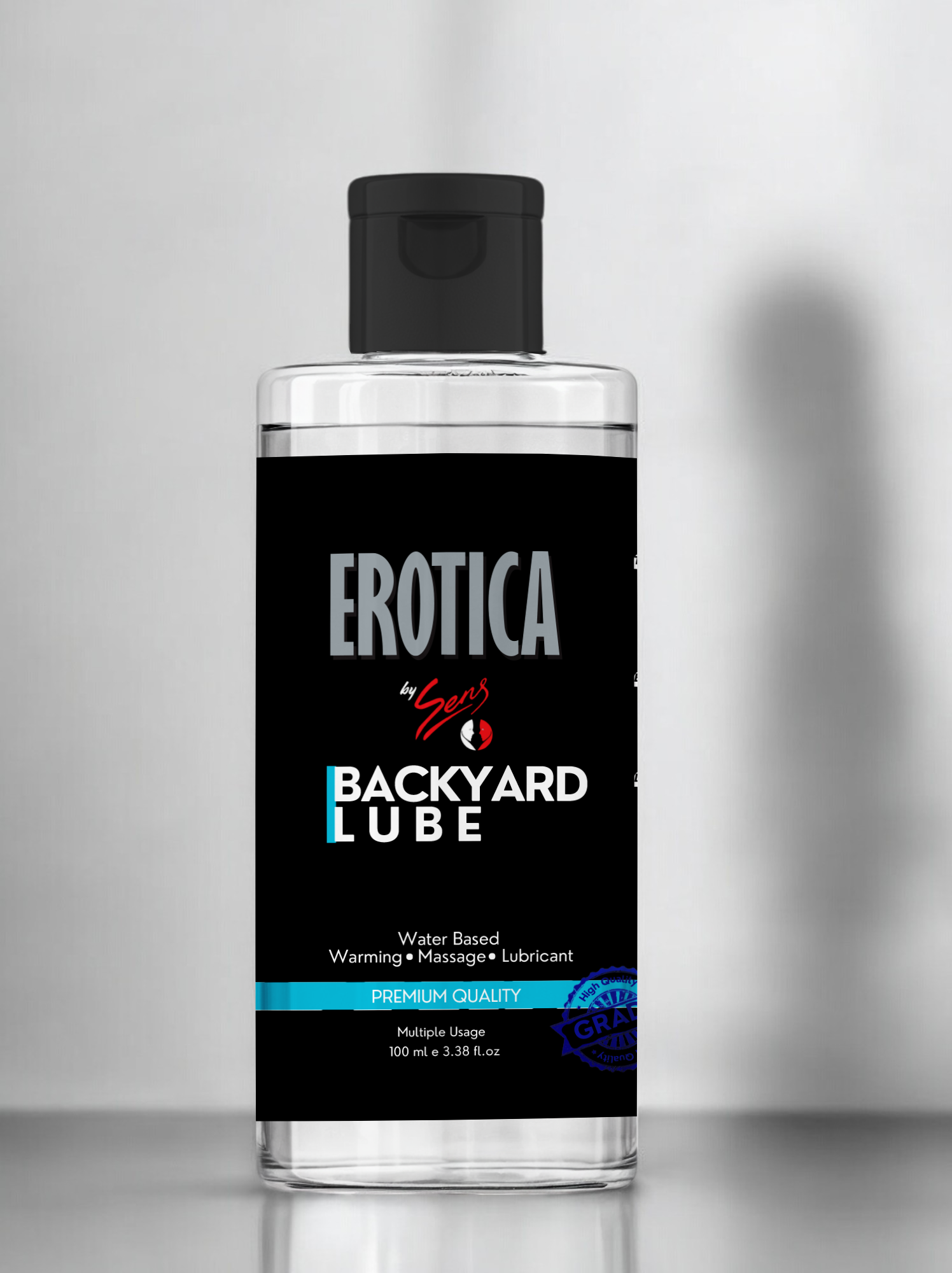 Backyard Lube WB 100ml by Sens Su Bazlı Anal Kayganlaştırıcı Masaj Jeli