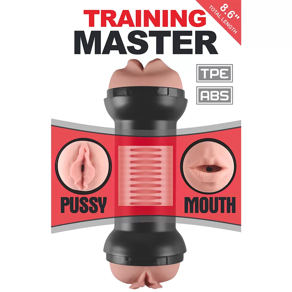 Çift Taraflı Oral Vajinal Mastürbatör - Training Master