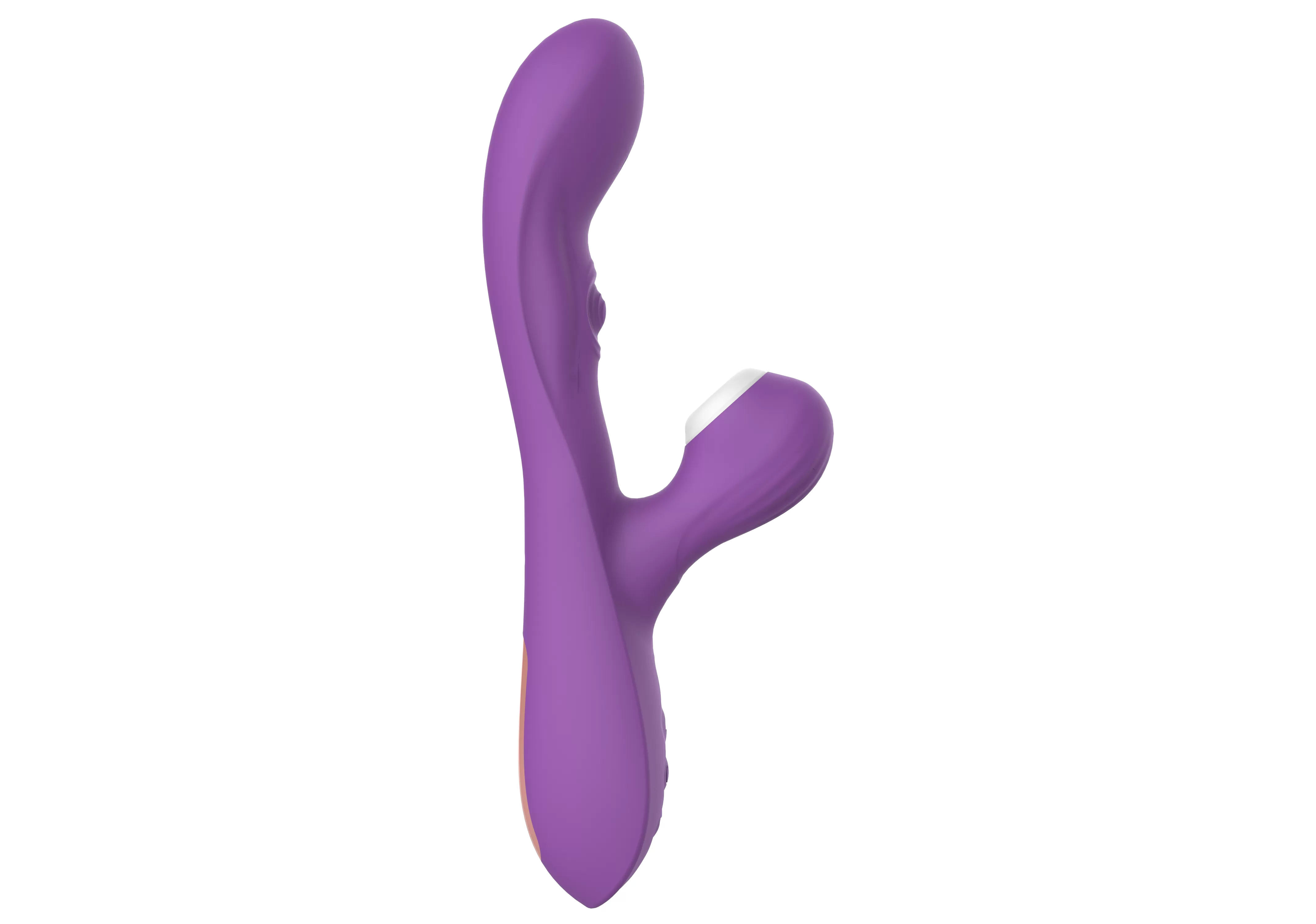 EDAN G-Spot Uyarıcı A-Spot Flapping ve Klitoris Emiş Güçlü 3 in 1 Vibratör - Mor