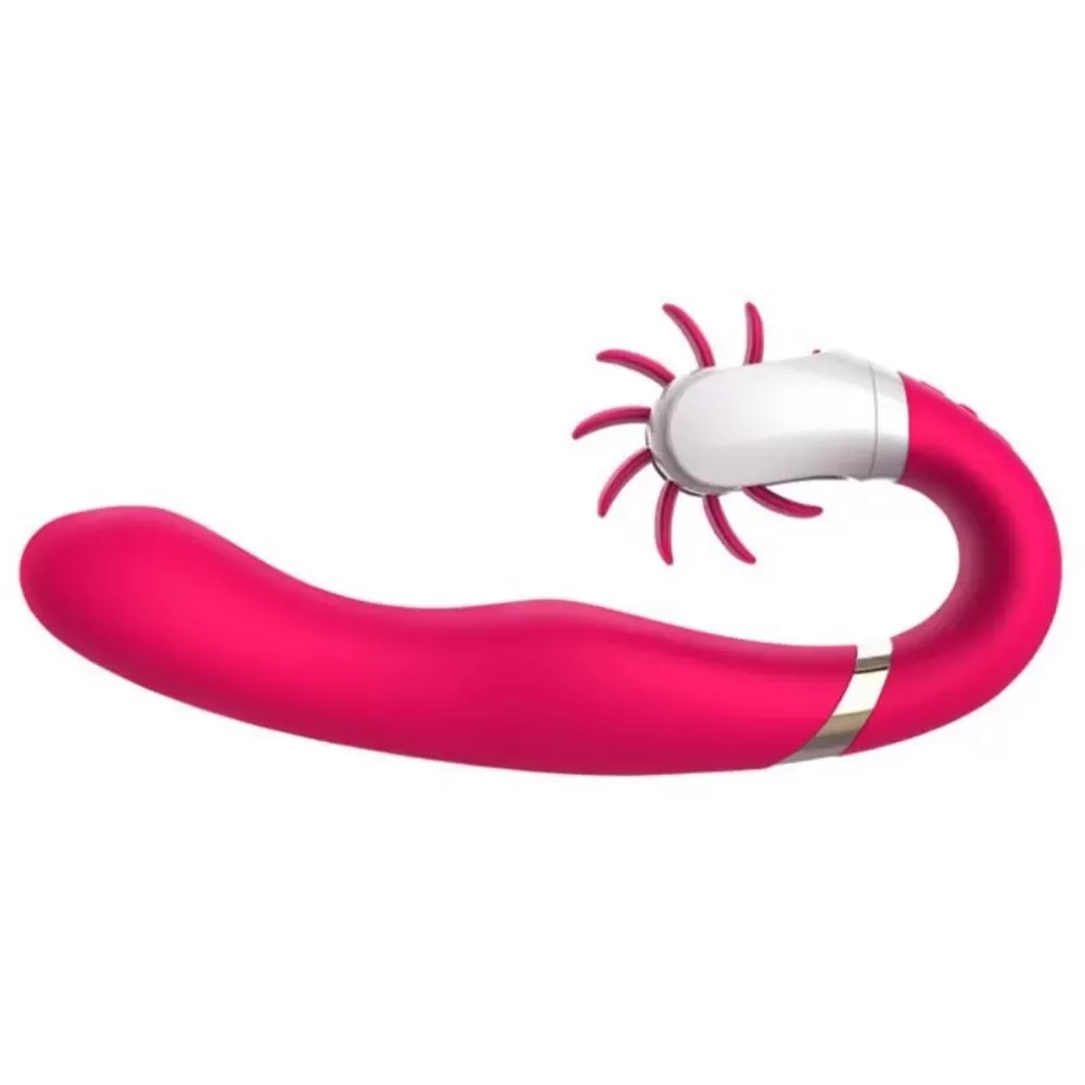 FLIRT Dönebilen Dil Klitoris Uyarıcı ve G-Spot Uyarıcı 2 in 1 Vibratör