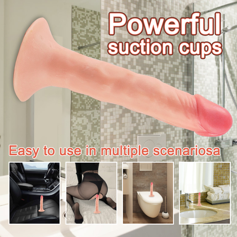 Foreskin Perfection Dildo 16 CM - Çift Katmanlı Gerçekçi Kayar Deri Ultra Yumuşak Realistik Yapay Penis Vibrator