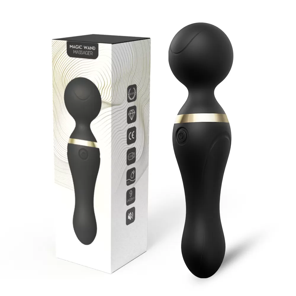 PRIME TOYS Freeza 360° Açılı Magic Wand Massager Çok Sessiz Masaj Aleti