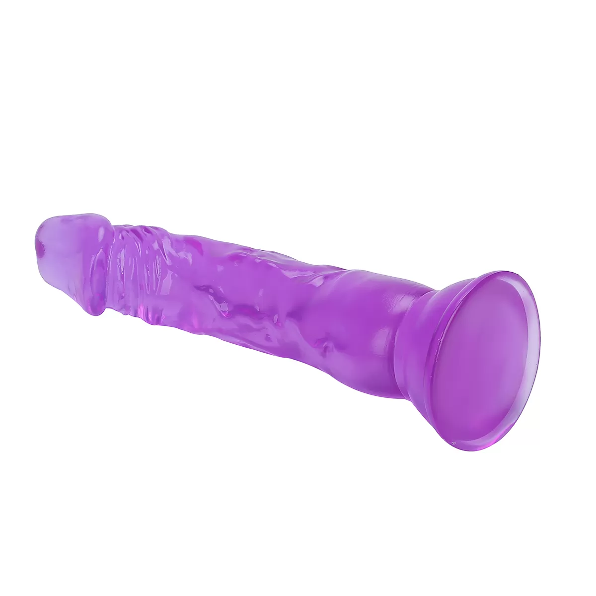 HARDY Dildo Jel Dokulu Testissiz Yumuşak Penis 18 CM