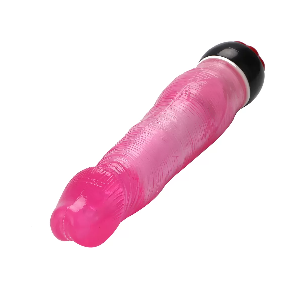 LIFELIKE VIBE Güçlü Titreşimli Jel Dokulu Klasik Vibratör Penis 21 CM - Pembe