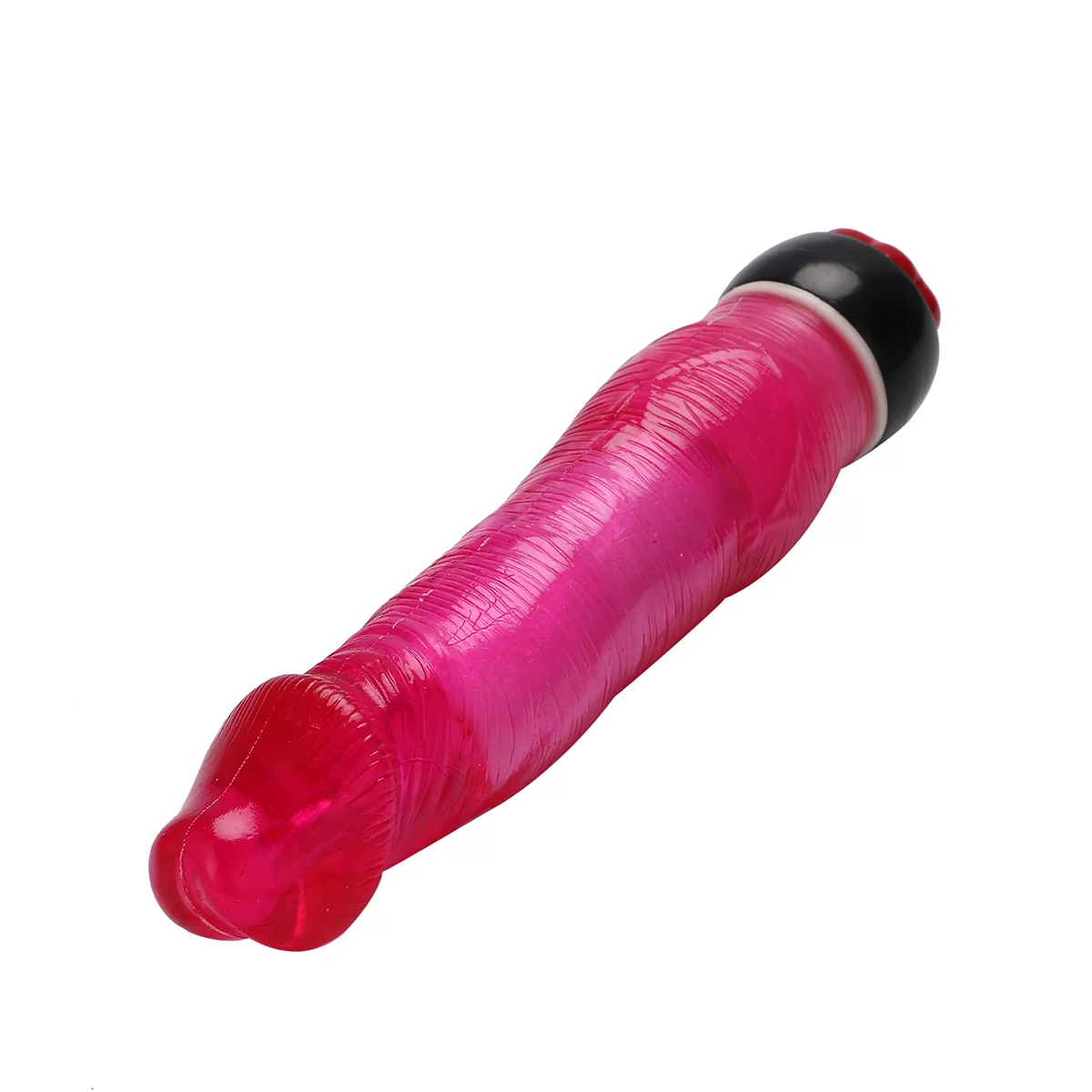 LIFELIKE VIBE Güçlü Titreşimli Jel Dokulu Klasik Vibratör Penis 21 CM - Kırmızı