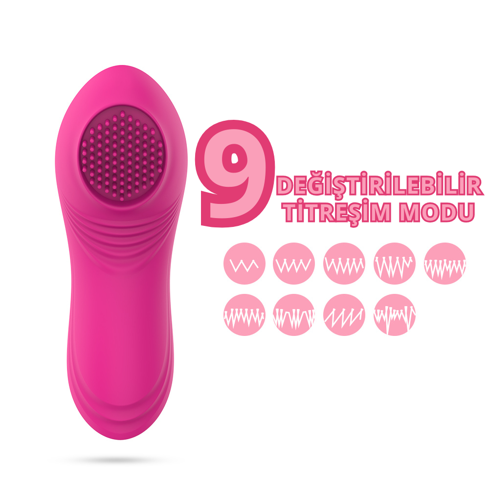 PRIME TOYS Telefon Kontrollü Manyetik Klipsli Külot İçi Giyilebilir Klitoris Uyarıcı Panty App Vibratör